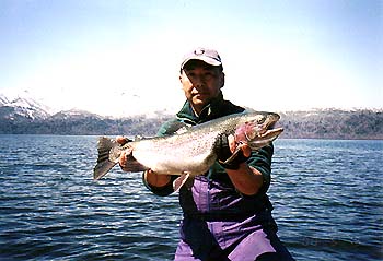 Tom'sRainbow in Lake Kussharo